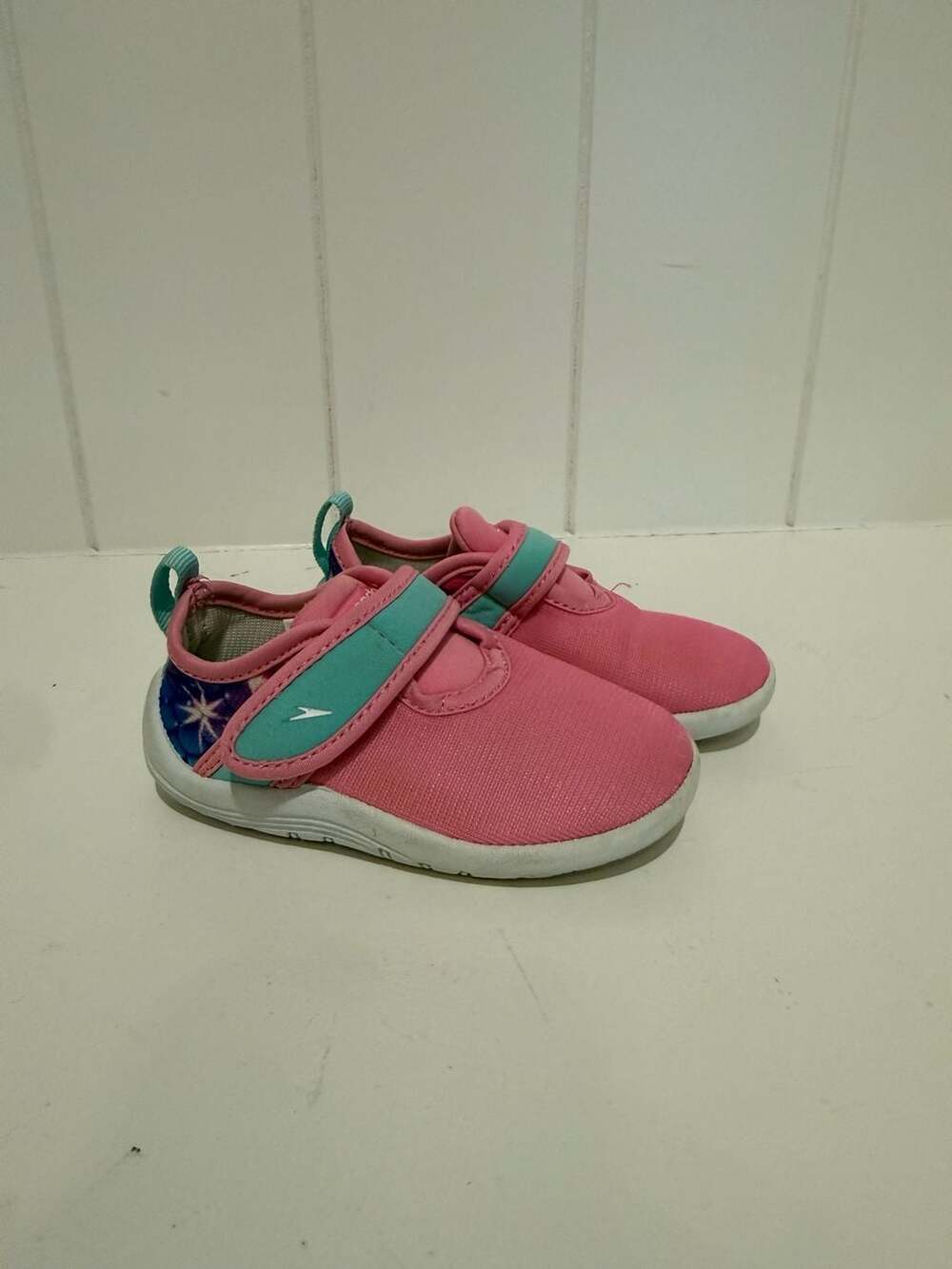 Speedo Kids' The Original Shore Explorer Water Shoes Size S 5-6 Pink/Aqua